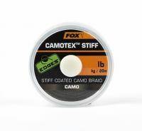 FOX жесткий поводковый материал в оплетке Camotex Stiff EDGES 20м
