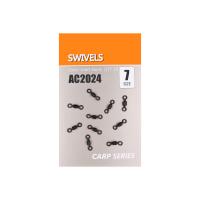 Вертлюг ORANGE рыболовный, цвет mbl, размер № 7