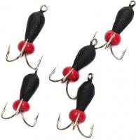 Мормышка вольф безнасадочная Яман Черт с петлей (короткий)