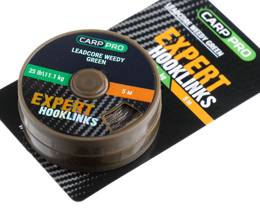 Лидкор зеленый Carp Pro 5 м 25 lb 1