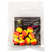 Насадка плавающая двухцветная LION BAITS Монстр краб 12х10мм 10шт