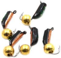 Мормышка ЯМАН вольф. бн Столбик №6, d-2.5 мм