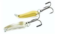 Блесна Колебалка Питер Окуневая  7гр цв. желт-белый