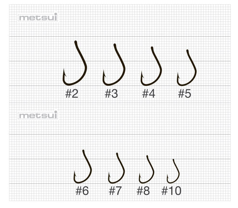 Крючки METSUI KAIZU 1