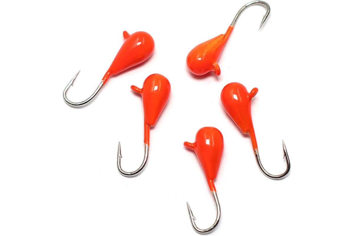 Мормышка ЯМАН вольф. Капля с ушком цв. в асс-те