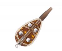 FLAGMAN Кормушка фидерная Flat овальная S 40г