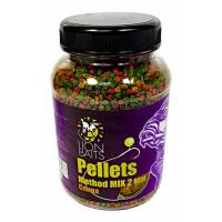 Пеллетс методный Method MIX pellets LION BAITS Слива 2мм 300гр