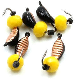 Мормышка вольфрам безнасад Яман Лодочка рифленая