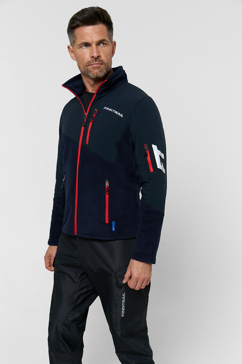 ТЕРМОКУРТКА FINNTRAIL POLAR JACKET BLACK1
