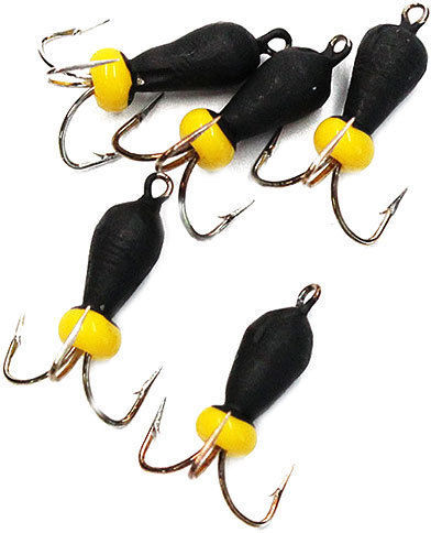 Мормышка вольф безнасадочная Яман Черт с петлей (короткий)1