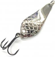 Блесна Колебалка Питер Атом малый (10 г) никель