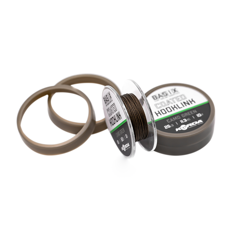 Поводковый материал в оболочке KORDA BASIX Coated Hooklink 2