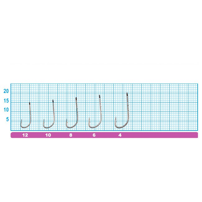 Крючок одинарный Owner Worm BH-Sproat BC 1