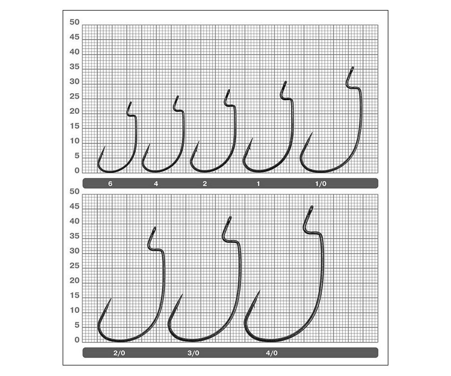 Крючок OWNER J - Light Worm Hook BC 1