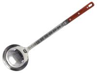 Половник для казана 44 см с деревянной ручкой 1