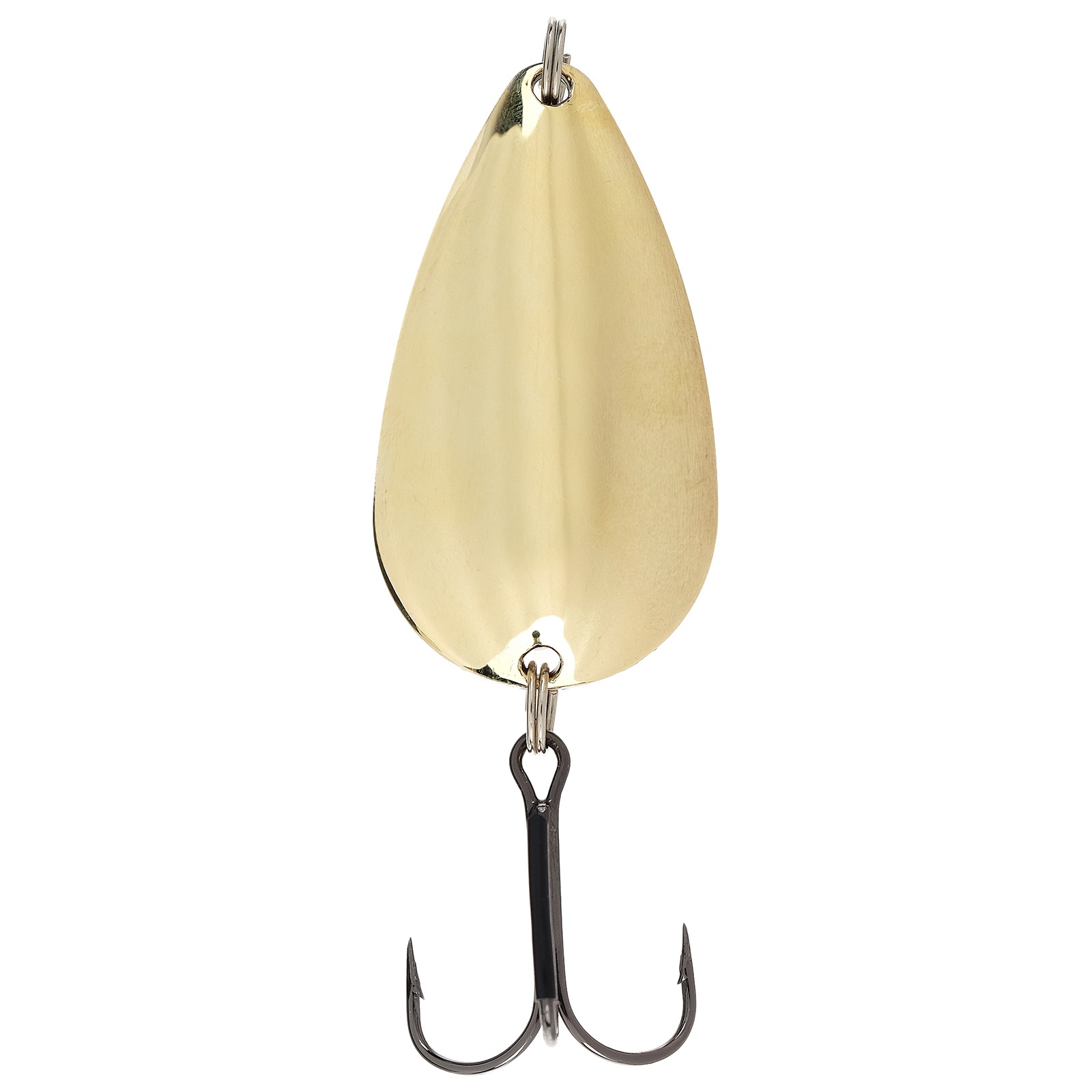 Блесна Питер «Ложка-классика», 20 г, цвет жёлтый-белый