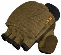 Перчатки-варежки отстегивающиеся, с магнитным фиксатором.1