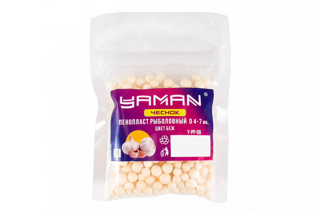 Пенопласт рыболовный Yaman d 4-7 мм. 2