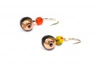 Мормышка Дробинка с двумя коронками ОЛТА вольфр. 3.0мм 0,40гр коронка медь-золото