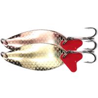 Блесна шумовая Namazu Enigma 21гр. цвет 02-03 (латунь-медь)