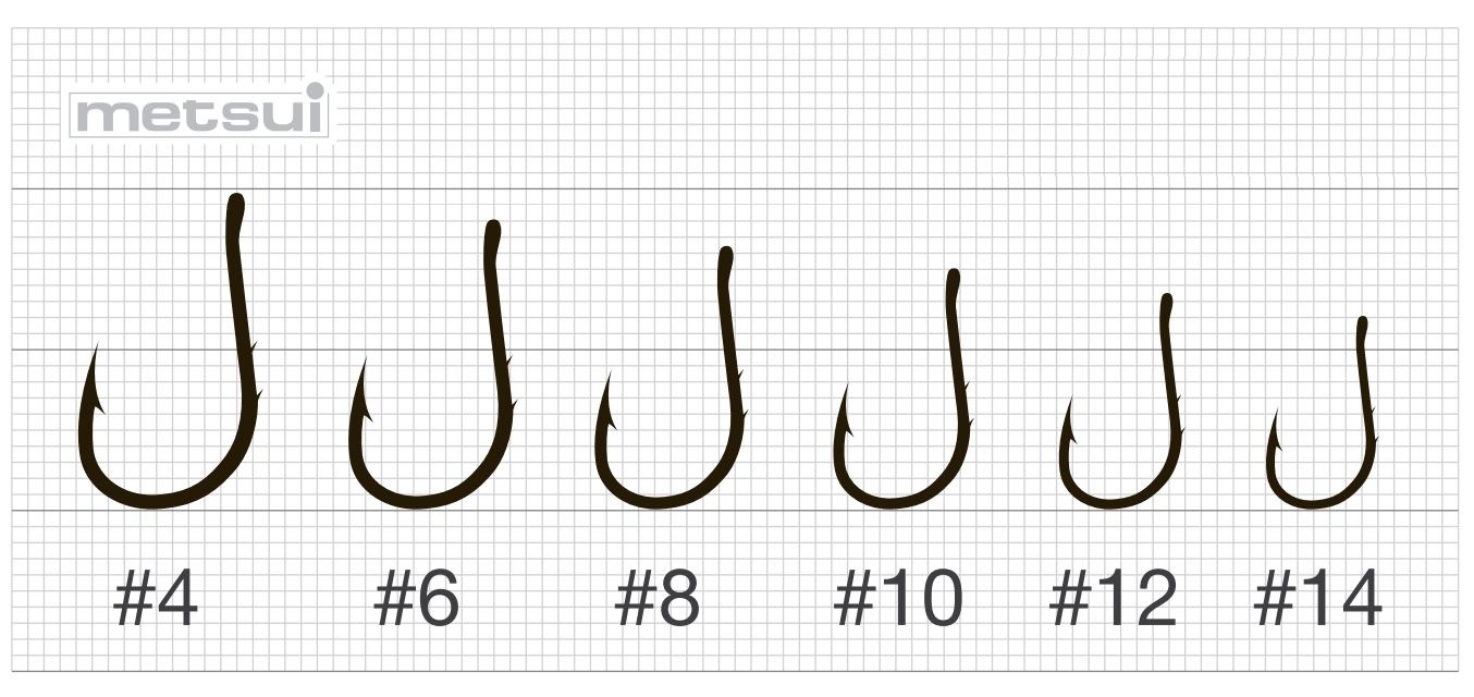 Крючки METSUI OKIAMI CHINU цвет bln 1