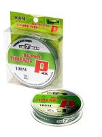 Леска SibBear плетенная Super Thread P 4x 100м (цвет-зеленый)