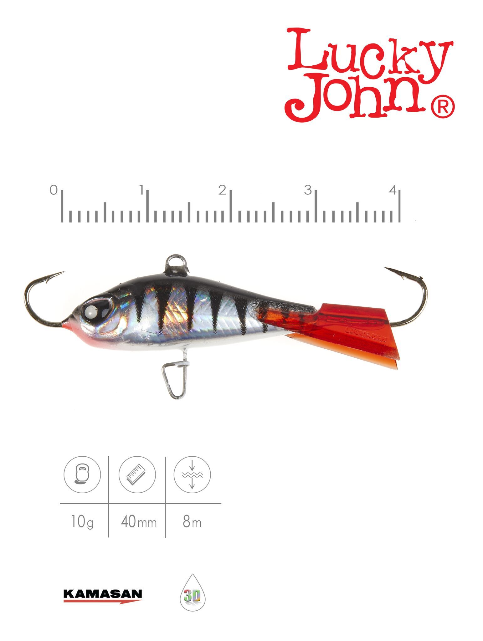 Балансир LUCKY JOHN Baltic №4, цвет 12HRT, арт. 61400-12HRT 1