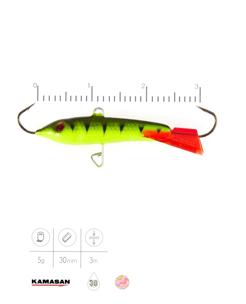 Балансир LUCKY JOHN Classic №3, цвет 31RT, арт. 81300-31RT 1