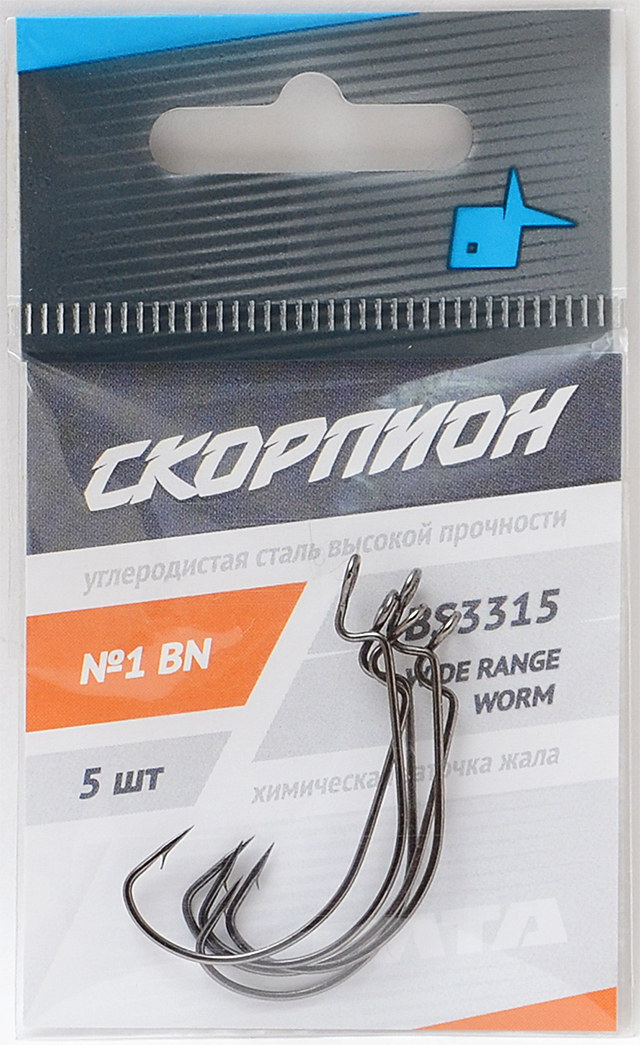 Офсет Wide Range Worm Cкорпион, №1, большое ушко 1