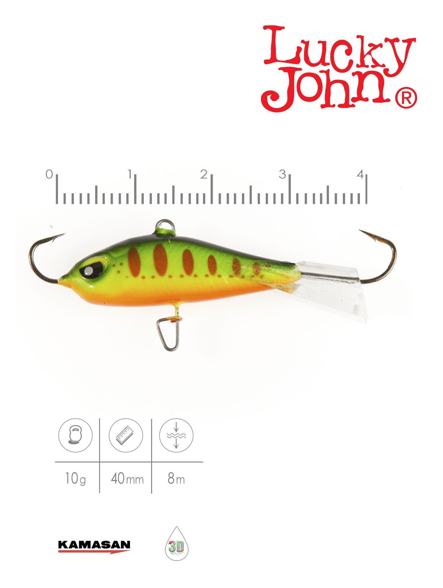 Балансир LUCKY JOHN Baltic №4, цвет 201, арт. 61400-201 3