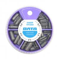 Набор малый грузил Цилиндр 0,7-3,0