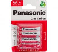 Батарейка Panasonic R6 Zinc Carbon BL-4 (1шт)