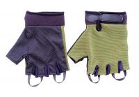 Перчатки туристические Следопыт без пальцев PF-GT-G02 зелёный