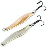 Блесна Колебалка Питер Прохоровка (20 г) красный-белый