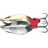 Блесна шумовая Namazu Enigma 21гр. цвет 01-02 (серебро-латунь)