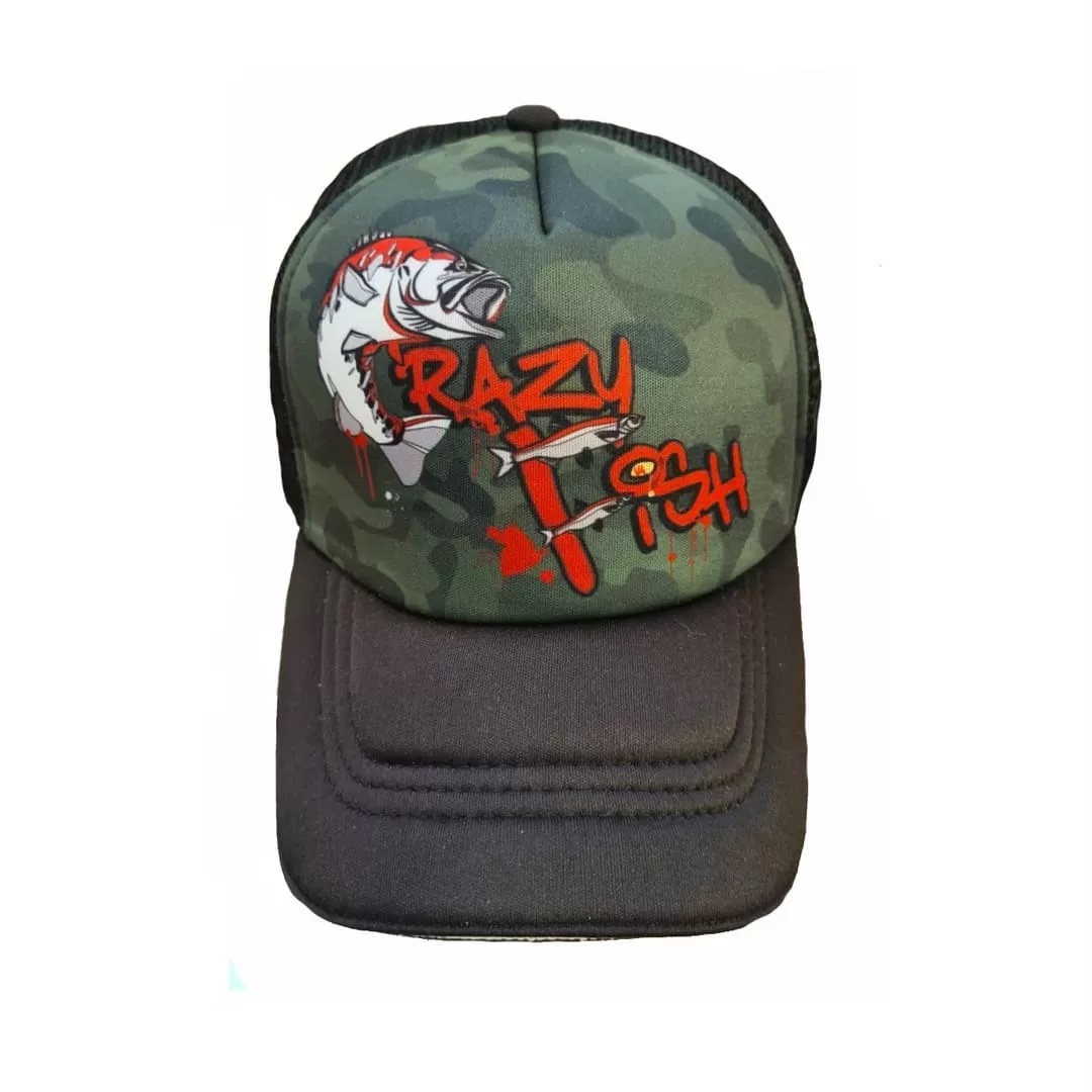 Кепка Crazy Fish Camo Original 1