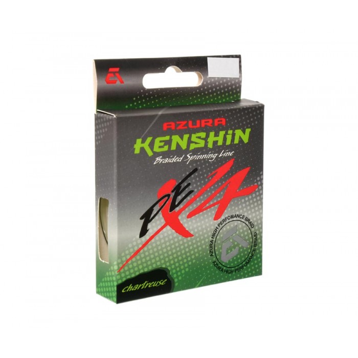 AZURA Шнур плетеный Kenshin PE X4 150м Chartreuse