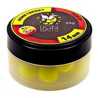 Бойлы плавающие Pop-Up LION BAITS HONEYBERRY Мед и земляника 14мм 25гр