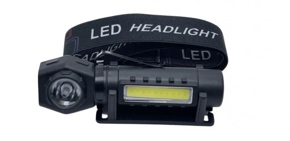 Налобный-ручной фонарь светодиодный+COB HEADLAMP KX-212 Фонарь аккумуляторный с регулировкой угла наклона + Магнит2