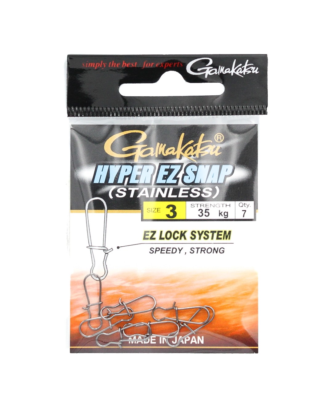 Карабин с застёжкой Hyper Ez Snap Gamakatsu1