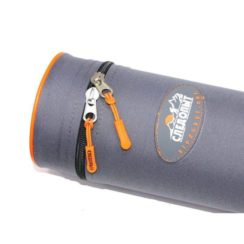 Тубус для удилищ Следопыт d-110 мм L-135см цв. серый 2