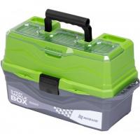Ящик для снастей Tackle Box трехполочный NISUS зеленый (N-TB-3-G)