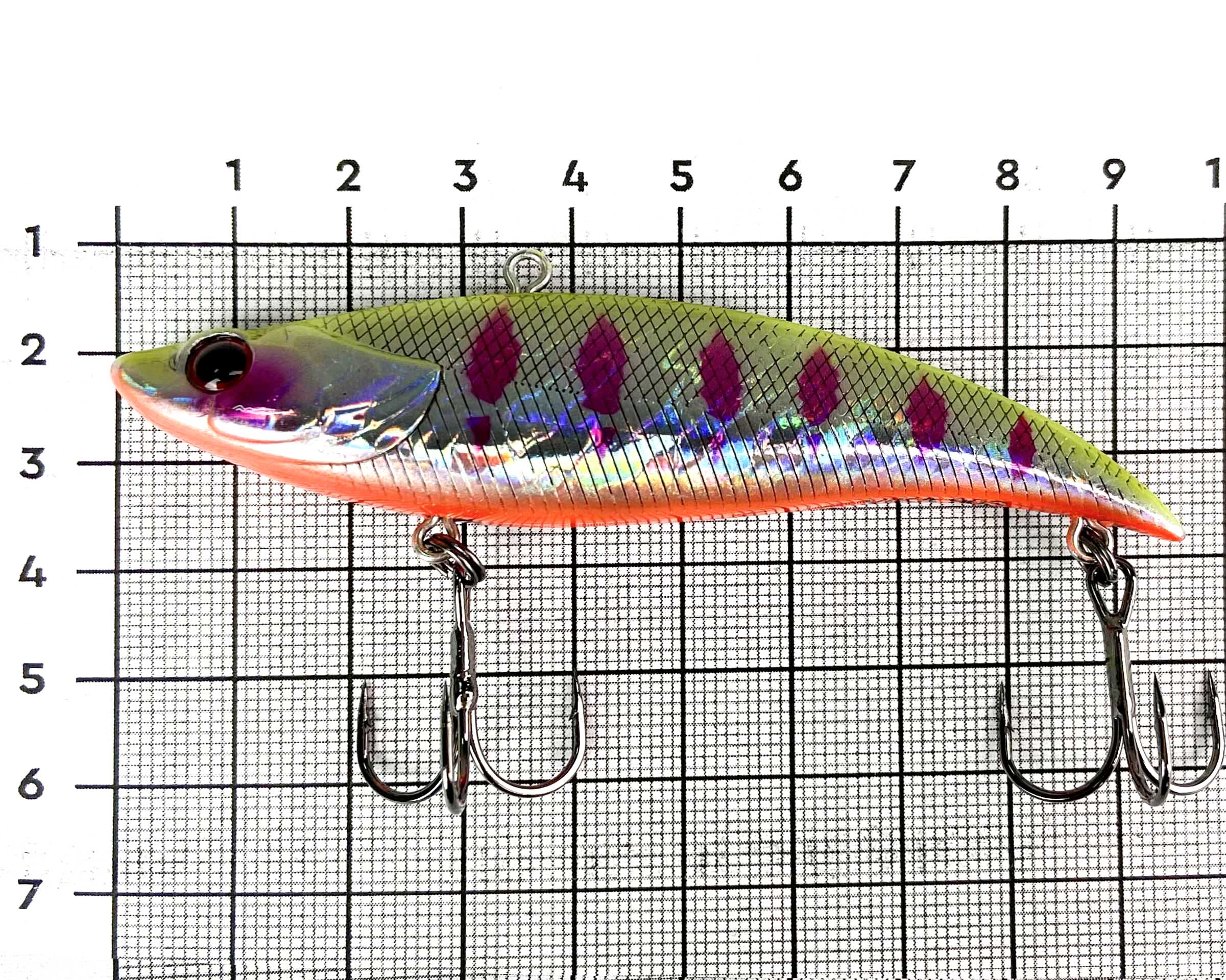 Воблер TsuYoki Vika 90S раттлин 30гр цв 1053 1