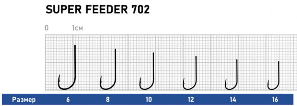 Крючок Dunaev Super Feeder 702