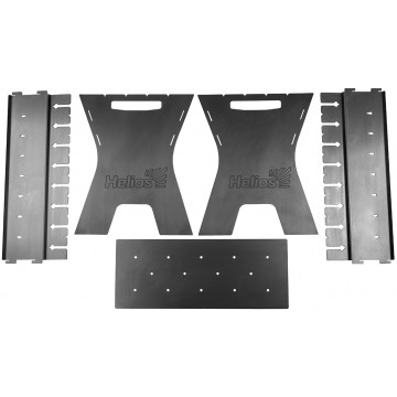 Мангал разборный Жарыч, сталь 1,5мм 490x330x400мм (T-MС-01) 1