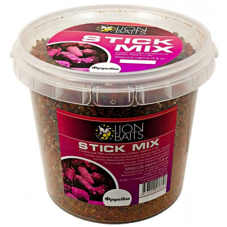 Stick mix LION BAITS Фрукты 600гр