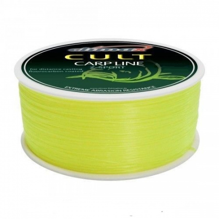 Леска CLIMAX CULT CARP LINE Z-SPORT fluo-yellow 0,25mm 5,8kg (1200m)