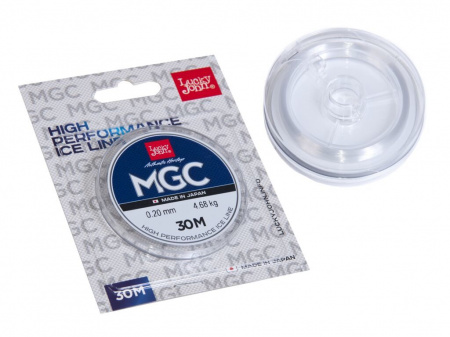 Леска монофильная LUCKY JOHN MGC, зимняя, 30 м - 0.20 мм, прозрачная